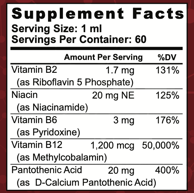 B-12 (Fast-Acting Complex) Complete Body Labs 