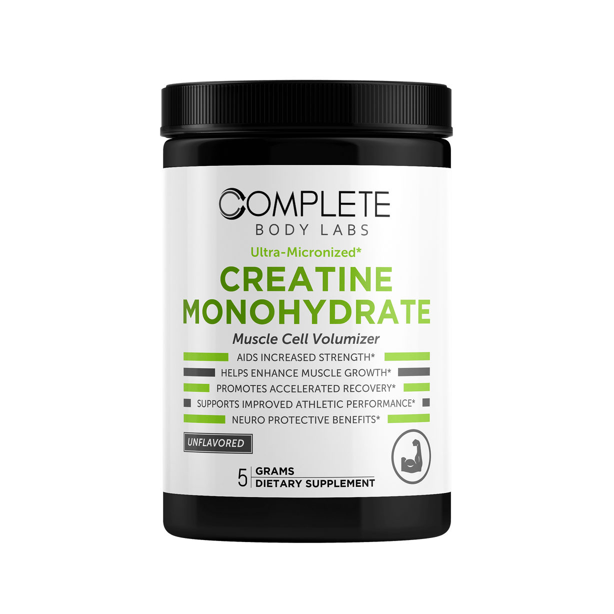Ultra-Micronized CREATINE MONOHYDRATE (Muscle Cell Volumizer) Complete Body Labs
