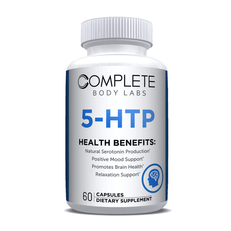 5-HTP Complete Body Labs | Probiotics, Nootropics, Brain Supplements, Protein Bars, Workout Supplements, Health Supplements, Omega-3 & Essential Vitamins For Men & Women