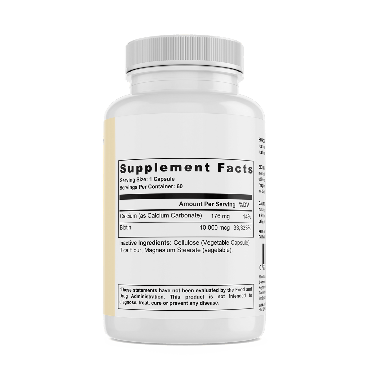 BIOTIN Complete Body Labs