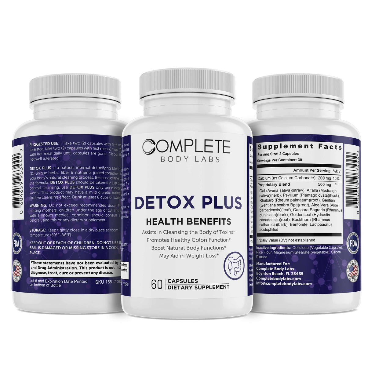DETOX PLUS Complete Body Labs