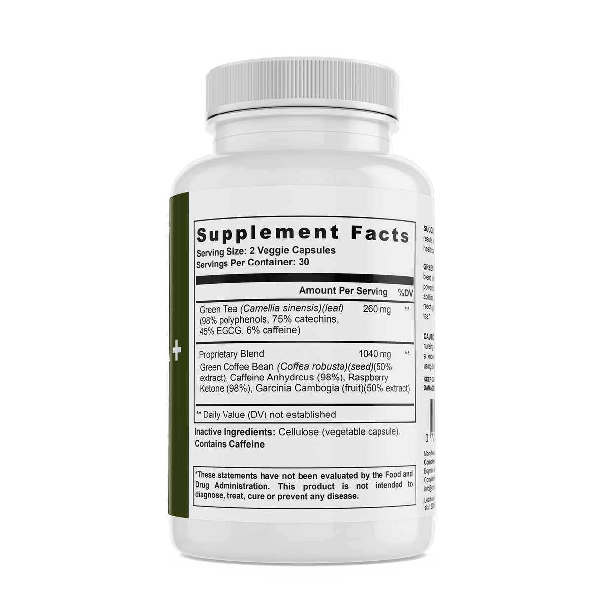 GREEN TEA+ Complete Body Labs