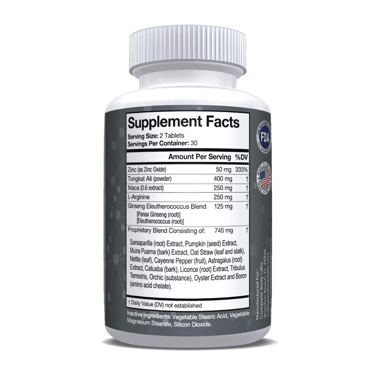 IGNITE (for Him) Complete Body Labs | Probiotics, Nootropics, Brain Supplements, Protein Bars, Workout Supplements, Health Supplements, Omega-3 & Essential Vitamins For Men & Women