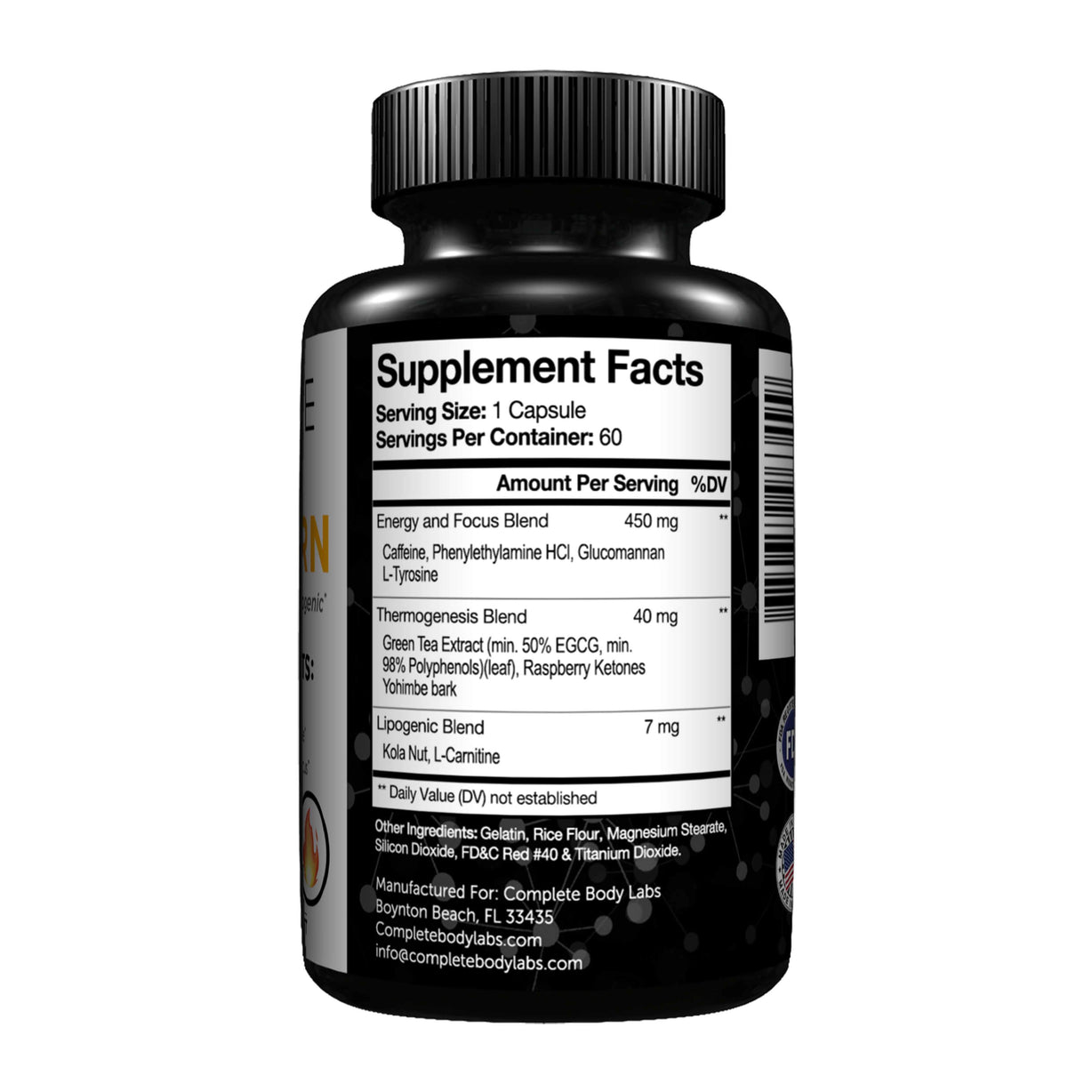 MAX BURN (Advanced Fat Loss Thermogenic) Complete Body Labs | Probiotics, Nootropics, Brain Supplements, Protein Bars, Workout Supplements, Health Supplements, Omega-3 & Essential Vitamins For Men & Women