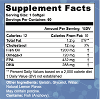 OMEGA-3 Fish Oil Complete Body Labs