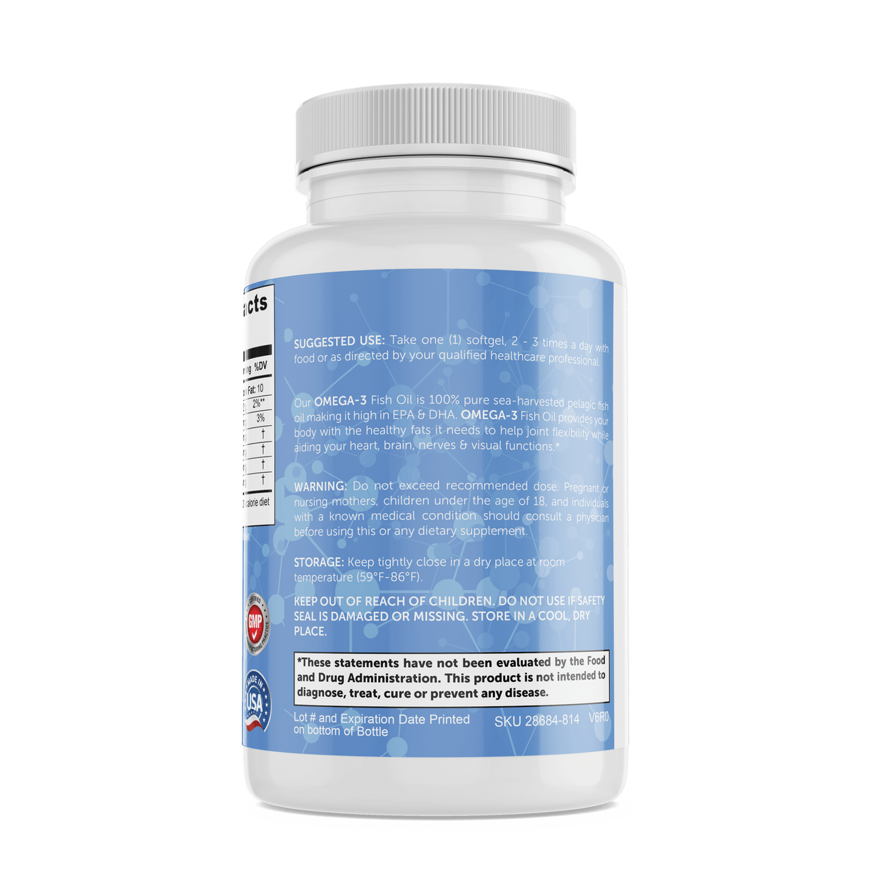OMEGA-3 Fish Oil Complete Body Labs