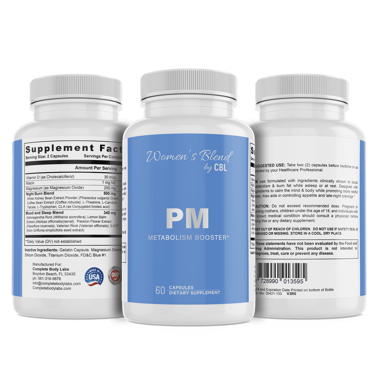 PM Metabolism Booster Complete Body Labs