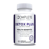 DETOX PLUS Complete Body Labs | Probiotics, Nootropics, Brain Supplements, Protein Bars, Workout Supplements, Health Supplements, Omega-3 & Essential Vitamins For Men & Women