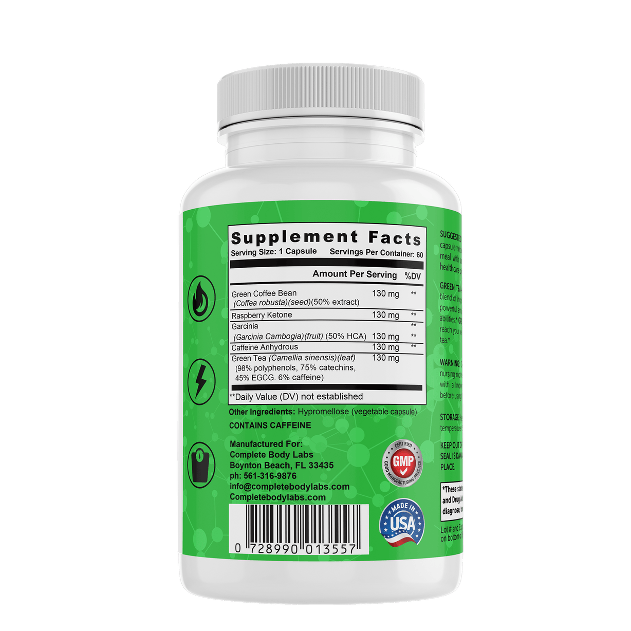 GREEN TEA+ Complete Body Labs 