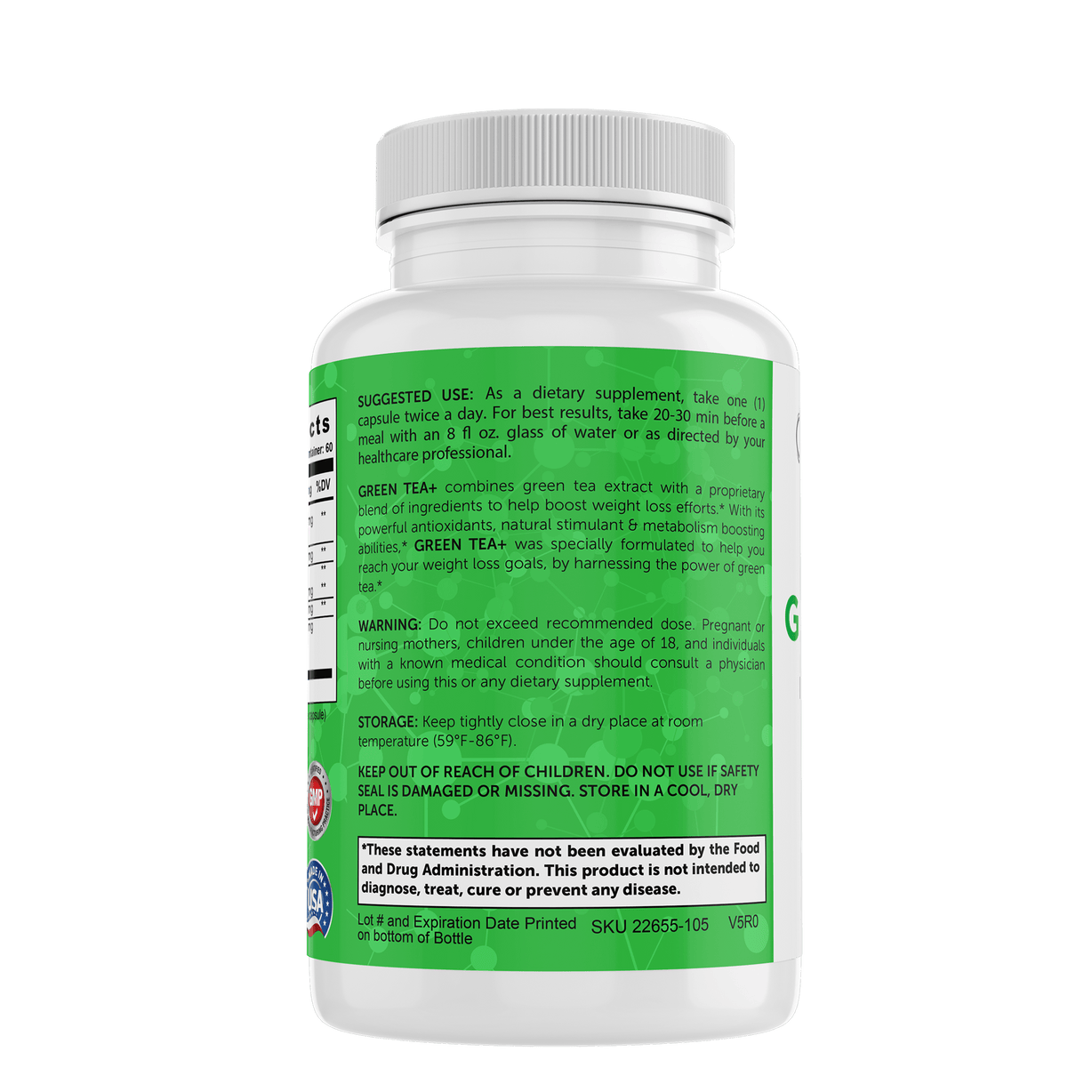 GREEN TEA+ Complete Body Labs 