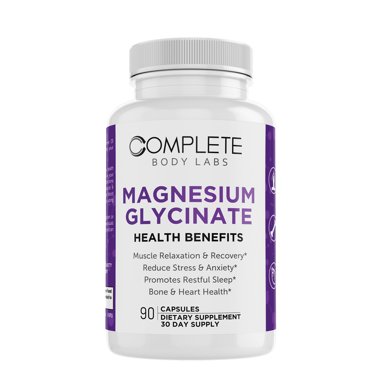 MAGNESIUM GLYCINATE Complete Body Labs 