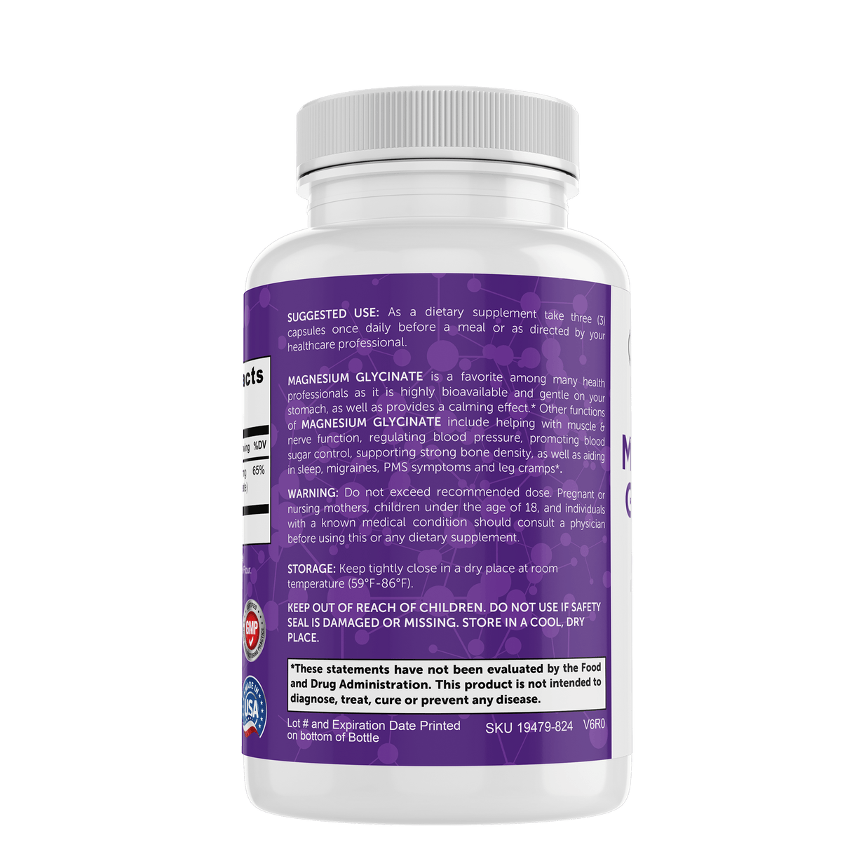 MAGNESIUM GLYCINATE Complete Body Labs 