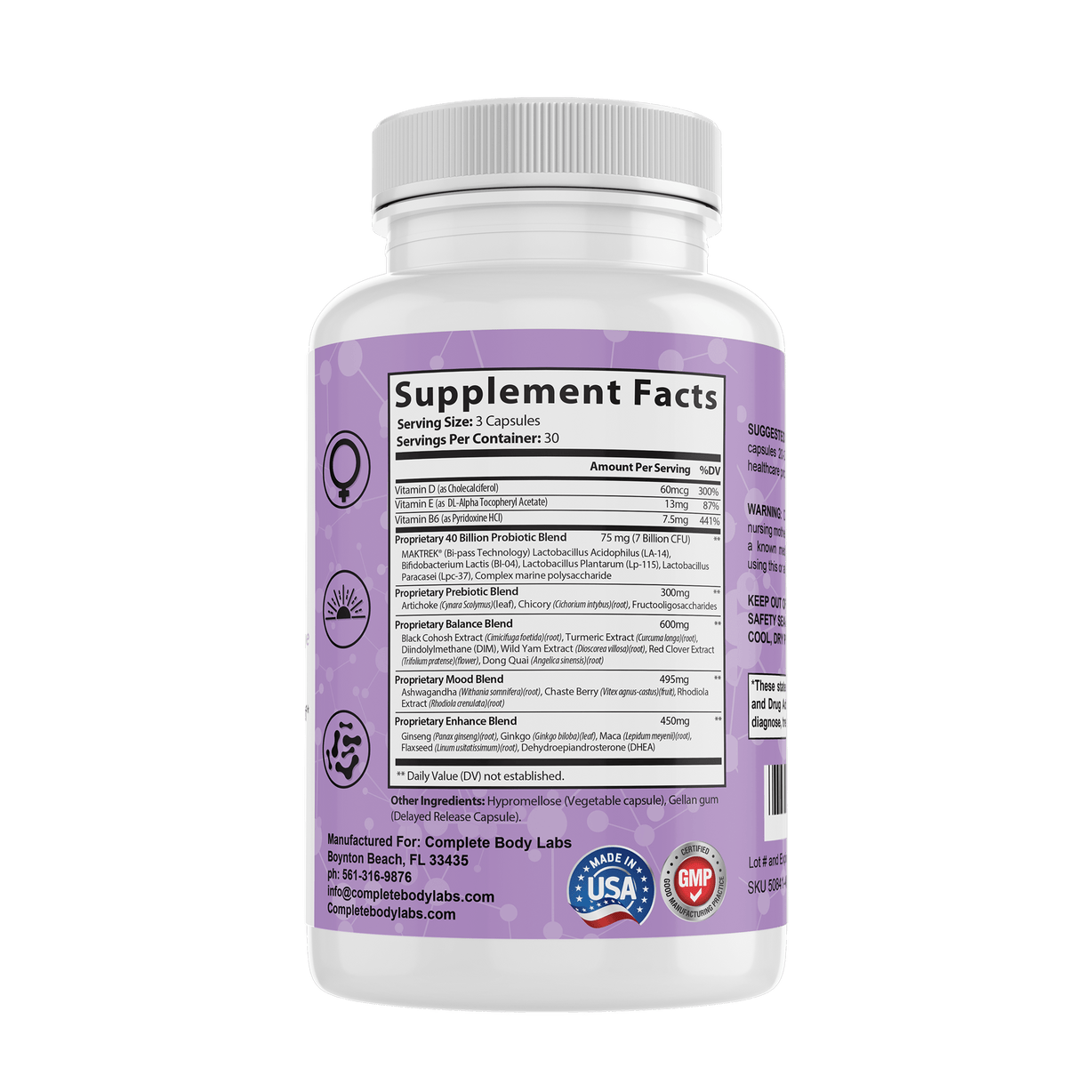 MENOBALANCE Complete Body Labs 