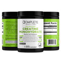 Ultra-Micronized CREATINE MONOHYDRATE (Muscle Cell Volumizer) Complete Body Labs 