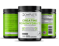 Ultra-Micronized CREATINE MONOHYDRATE (Muscle Cell Volumizer) | Complete Body Labs | Probiotics, Nootropics, Brain Supplements, Protein Bars, Workout Supplements, Health Supplements, Omega-3 & Essential Vitamins For Men & Women
