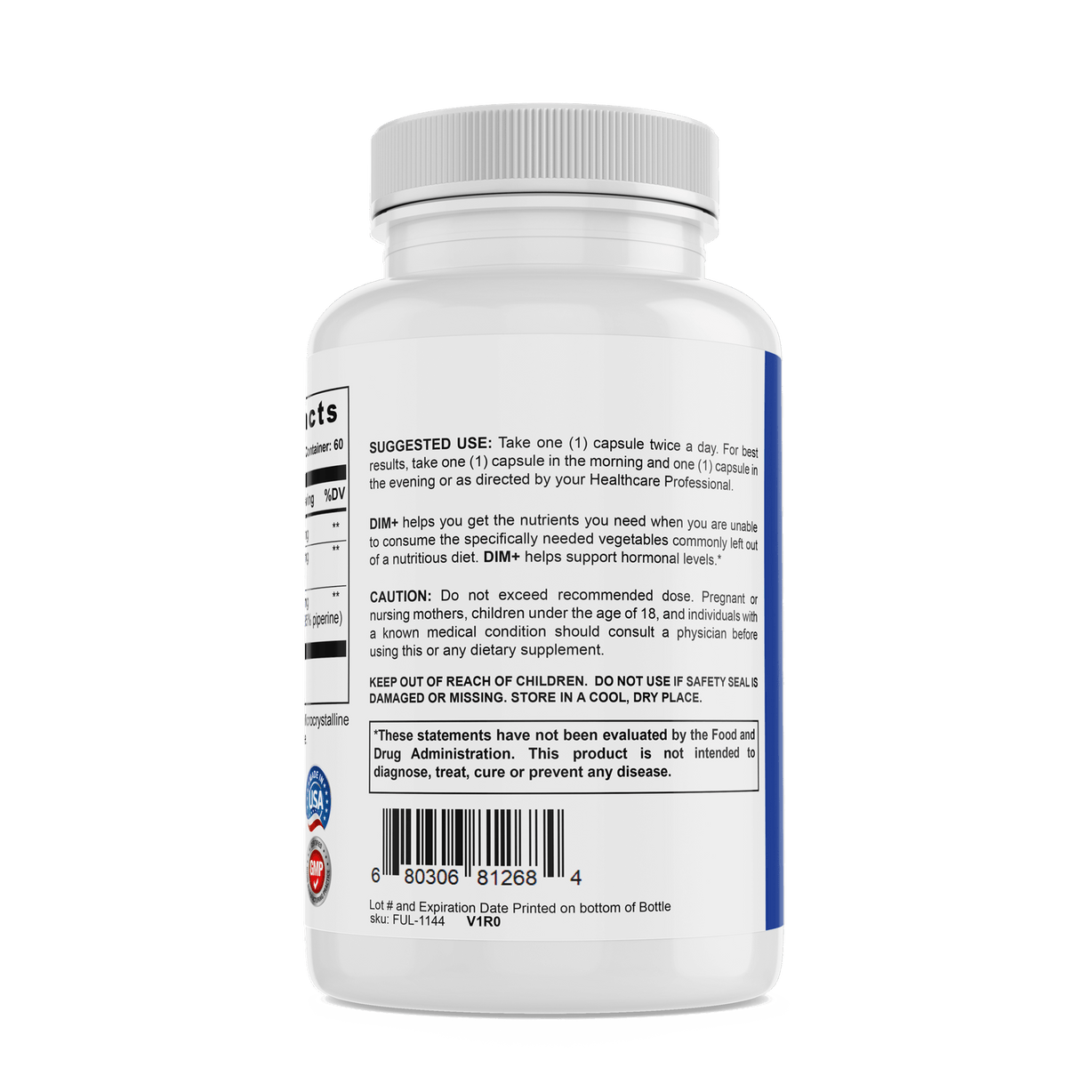 DIM+ Hormone Support | Complete Body Labs | Probiotics, Nootropics, Brain Supplements, Protein Bars, Workout Supplements, Health Supplements, Omega-3 & Essential Vitamins For Men & Women