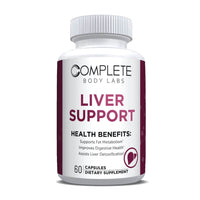 LIVER SUPPORT Complete Body Labs | Probiotics, Nootropics, Brain Supplements, Protein Bars, Workout Supplements, Health Supplements, Omega-3 & Essential Vitamins For Men & Women