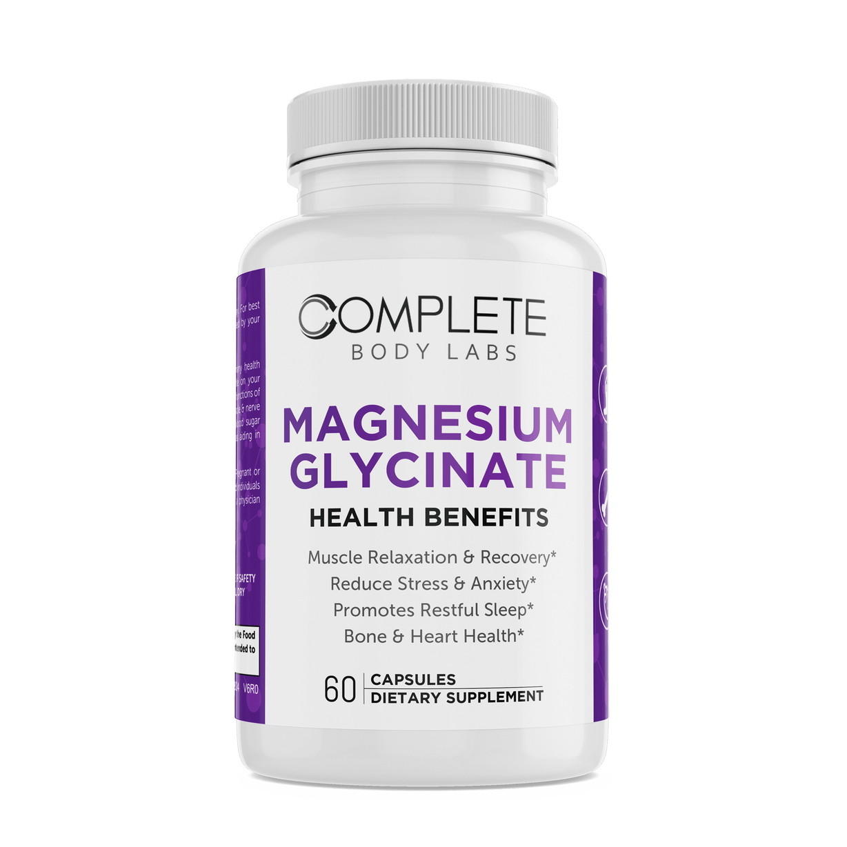 MAGNESIUM GLYCINATE Complete Body Labs 