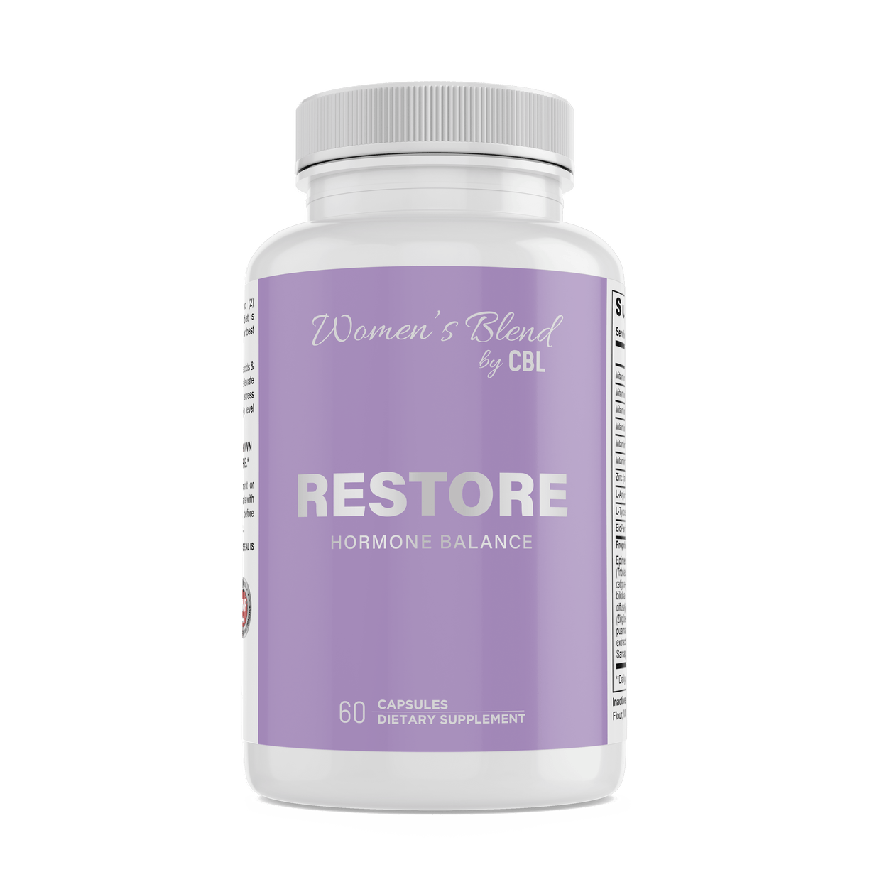 RESTORE Hormone Balance Complete Body Labs 