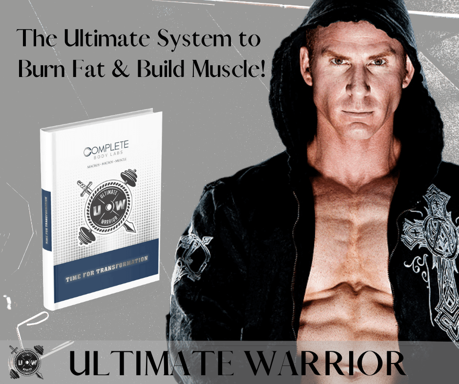 Ultimate Warrior Program (Build Muscle & Lose Fat) Complete Body Labs | Probiotics, Nootropics, Brain Supplements, Protein Bars, Workout Supplements, Health Supplements, Omega-3 & Essential Vitamins For Men & Women