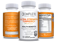ULTRA STRENGTH TURMERIC + Complete Body Labs | Probiotics, Nootropics, Brain Supplements, Protein Bars, Workout Supplements, Health Supplements, Omega-3 & Essential Vitamins For Men & Women