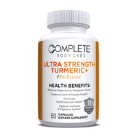 ULTRA STRENGTH TURMERIC + Complete Body Labs | Probiotics, Nootropics, Brain Supplements, Protein Bars, Workout Supplements, Health Supplements, Omega-3 & Essential Vitamins For Men & Women